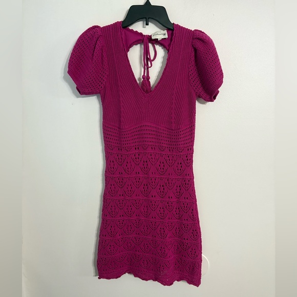 Freshman Dresses & Skirts - Freshman Fuchsia Knit Dress Size Small NWOT